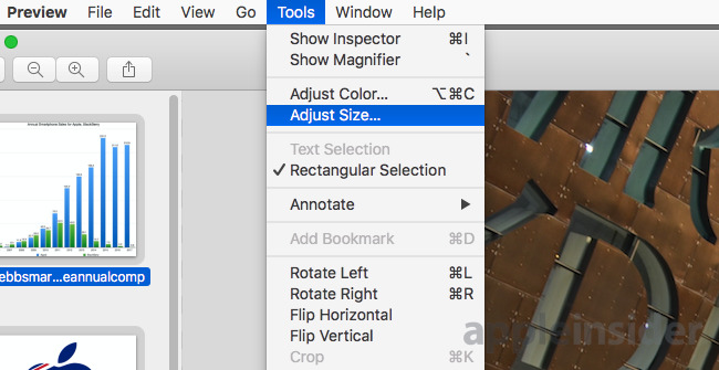 Resize folder in mac word